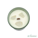 Whimsical Scented Jar Candle with Crystals