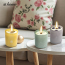 Whimsical Scented Jar Candle with Crystals