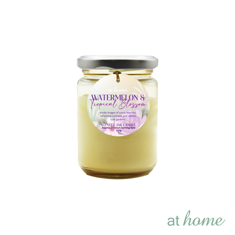 Rosene or Ramohna Scented Jar Candle