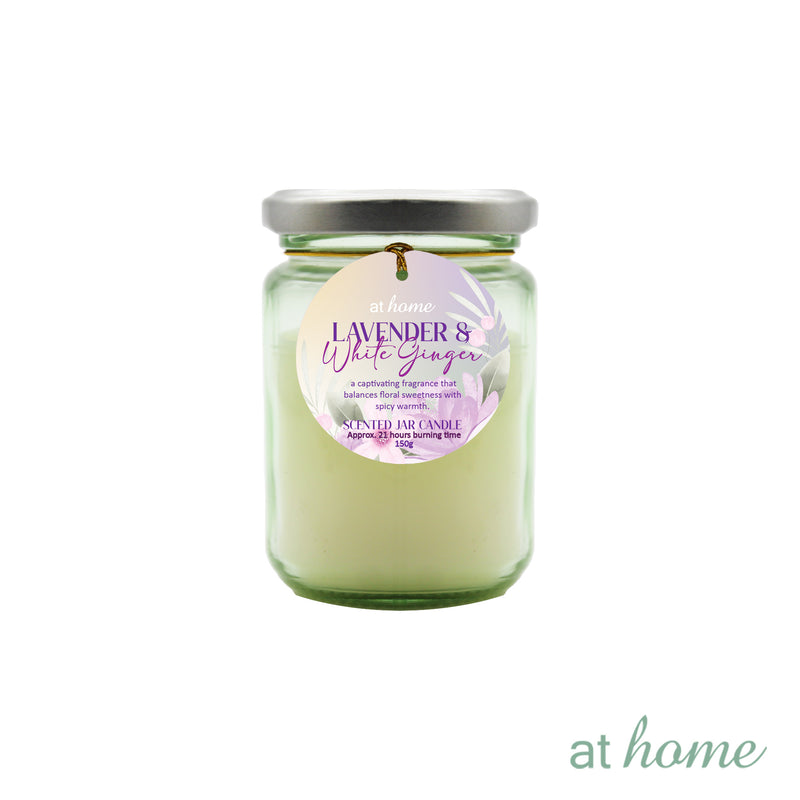 Rosene or Ramohna Scented Jar Candle