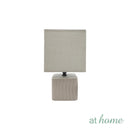 Zebedee Table Lamp Ceramic Ribbed Design Modern Lighting