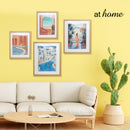 Vela & Vida Wall Frame Art Decoration Coastal Escape Contemporary — Ready To Hang
