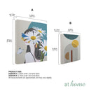 Jada Canvas Art Wall Decor Abstract Botanical Pop Ready to Hang — Set of 2