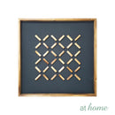 Jara & Jarres Framed Wall Art 3D Solid Wood Rhythm Decoration Ready To Hang — Deluxe Pieces