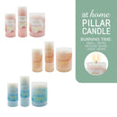 Waterside Scented Pillar Candle Smokeless Aroma Home Fragrance — Essential