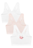 3-in-1 Pack Baby Bra Girls Underwear