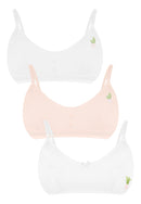 Sweet Bloom 3-in-1 Pack Training Bra Girls Underwear