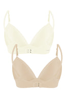 Girly Basics 2-in-1 Pack Molded Teens Bra Women Underwear