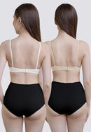 Girly Basics 2-in-1 Pack Molded Teens Bra Women Underwear