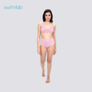 Serene Hues High Waist Bikini Set
