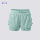 Trendy Fit Layered Shorts