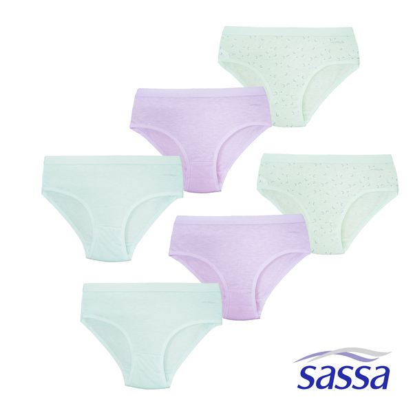 Sassa 6-in-1 Panty Pack