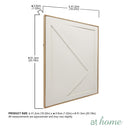 Wesly Wall Art 3D Wood Geometric Abstract Modern Design — Ready to Hang