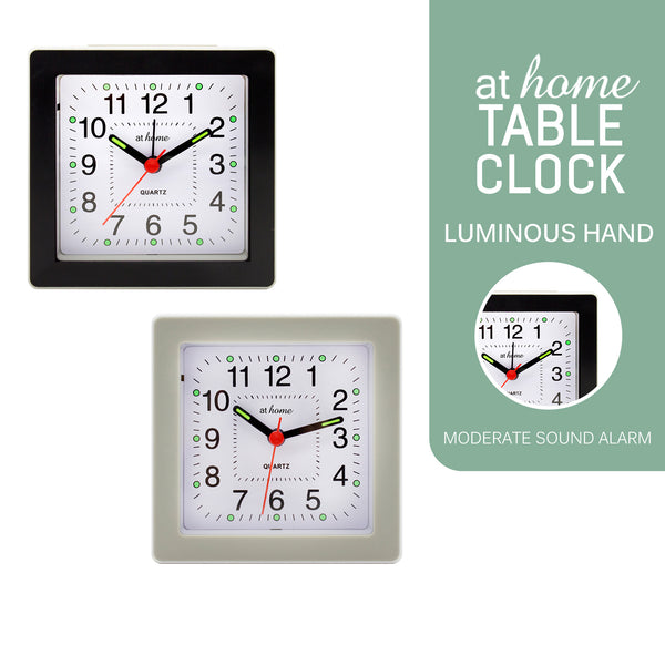 Bryant Luminous Analog Alarm Table Clock
