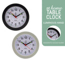 Brody Luminous Analog Alarm Table Clock
