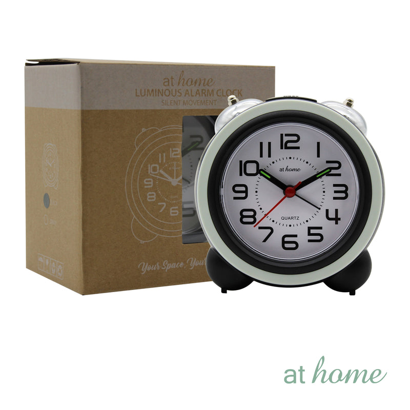 Bruce Analog Alarm Table Clock