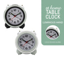 Bruce Analog Alarm Table Clock