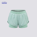 Trendy Fit Layered Shorts