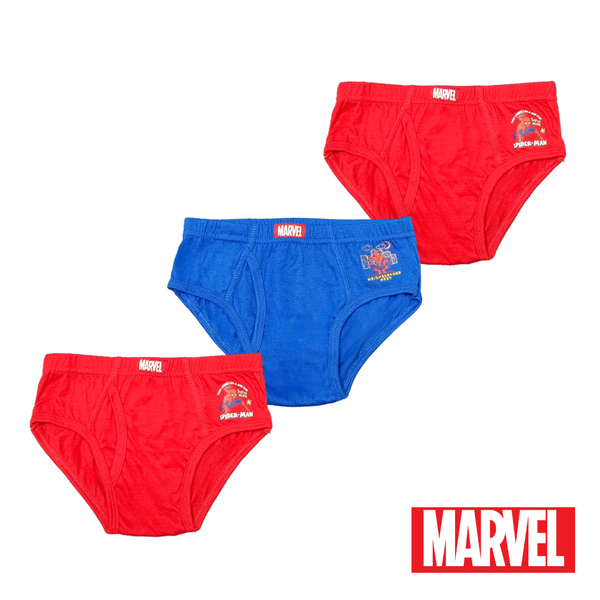 Marvel Spiderman 3 Pack Bikini Briefs