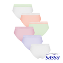 Delicate Fit 6-in-1 Pack Bikini Panty Underwear For Kids Girls