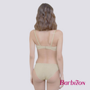 Classic Beauty Jacquard Half Cup Bra with Underwire