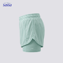 Trendy Fit Layered Shorts