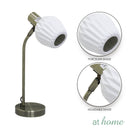 Arman & Ashley or Adair Metal Table or Desk Lamp — Deluxe Pieces