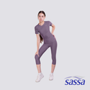 Eclipse Compression Full Zipped Short Sleeved Top