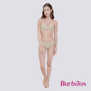 Classic Beauty Jacquard Half Cup Bra with Underwire