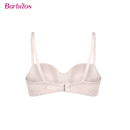Classic Beauty Jacquard Half Cup Bra with Underwire