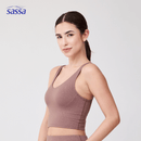 Flexi Haven Longline Printed Sports Bra