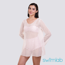 Long Sleeved Short Dress Cover-Up