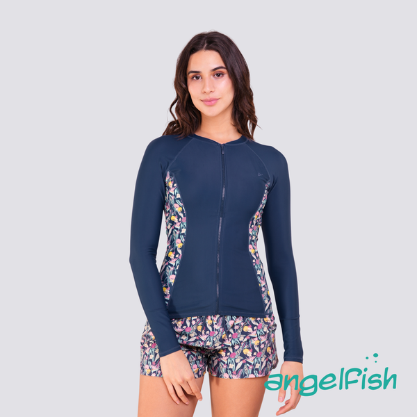 Celestial Flora Long Sleeved Rashguard