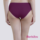 Color Your Life Jacquard Mid Waist Bikini Panty
