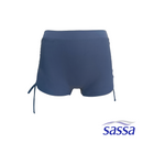 Blue Daisy Boyleg Bottom