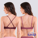 Flaming Cherry Perfect Pair 2-in-1 Pack Half Cup Bra