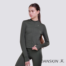 Impact Force Yoga Jacket with Full Front Zipper