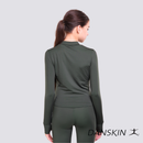 Impact Force Yoga Jacket with Full Front Zipper