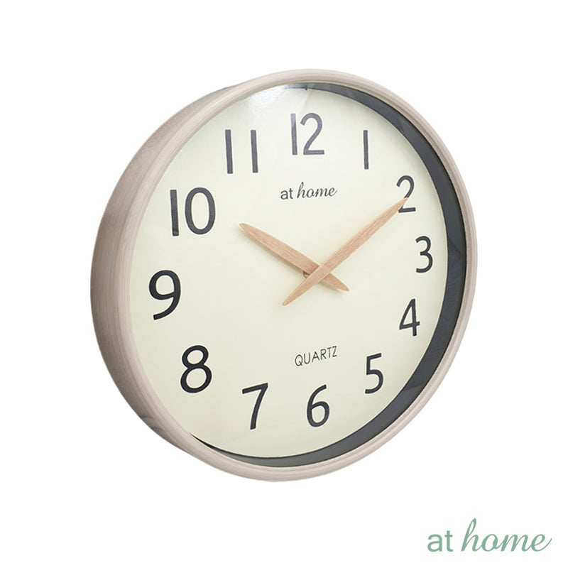 Emily & Esme Wall Clock 10" 11" Analog Sweep Mechanism