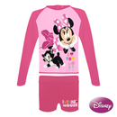 Minnie Mouse Long Sleeved Rashguard Set