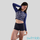 Night Dive Cropped Rashguard Set