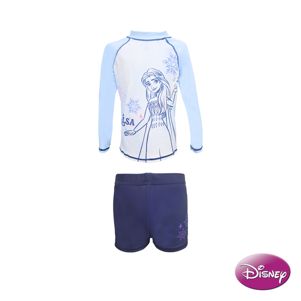 Frozen Long-Sleeved Rashguard Boyleg Set