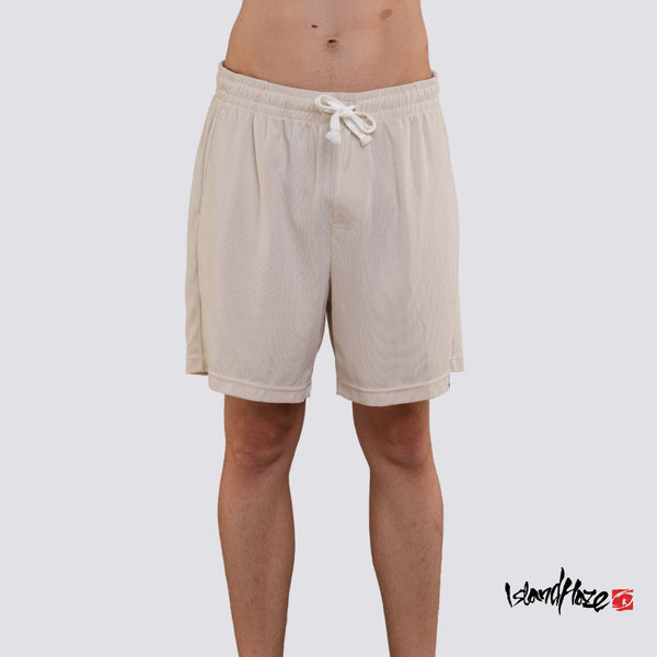 Easy Shorts with Drawstring in Cream