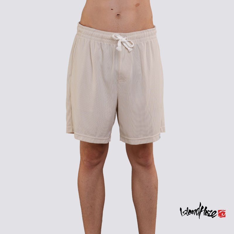 Easy Shorts with Drawstring in Cream