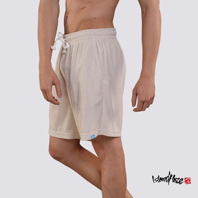 Easy Shorts with Drawstring in Cream