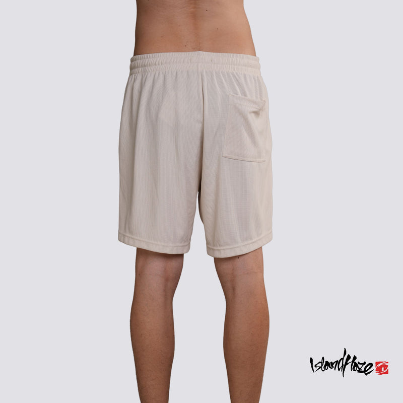 Easy Shorts with Drawstring in Cream