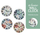 Eden or Eva Wall Clock 12" Analog Sweep Mechanism