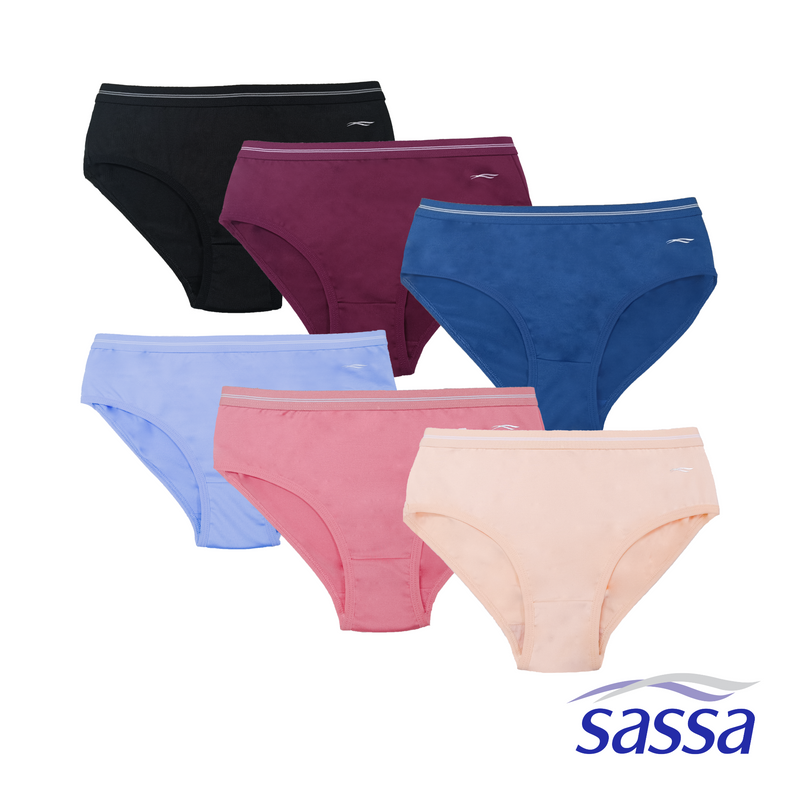 Sassa 6-in-1 Panty Pack