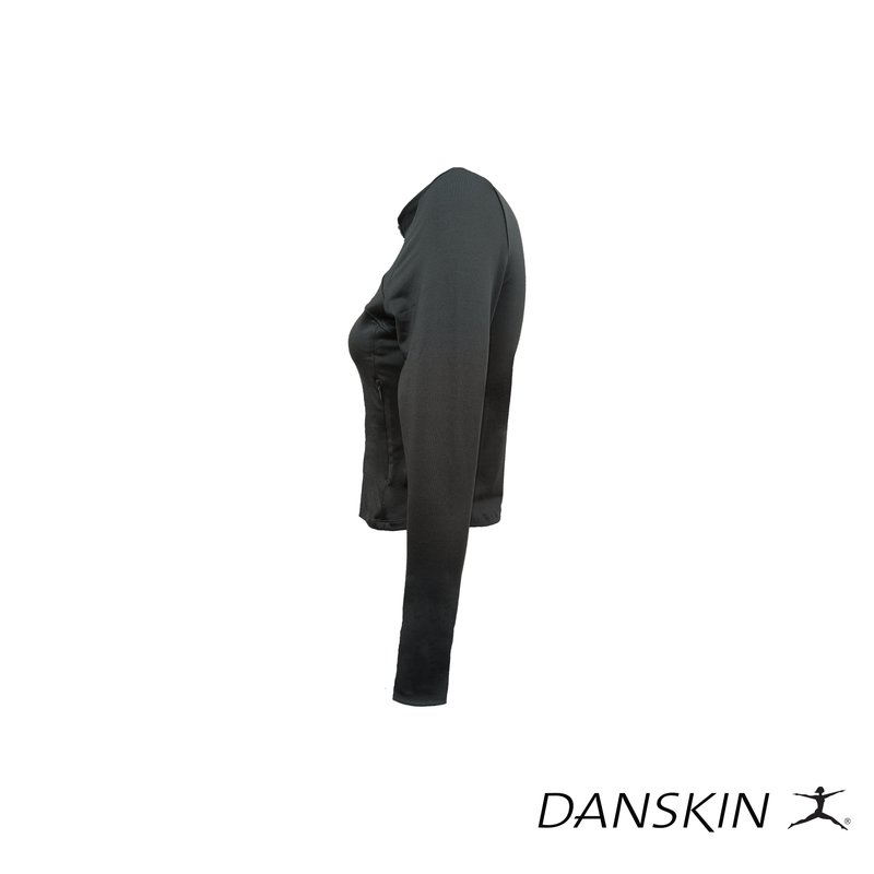 Impact Force Yoga Jacket with Full Front Zipper