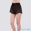 Embroidered Shorts Cover-Up